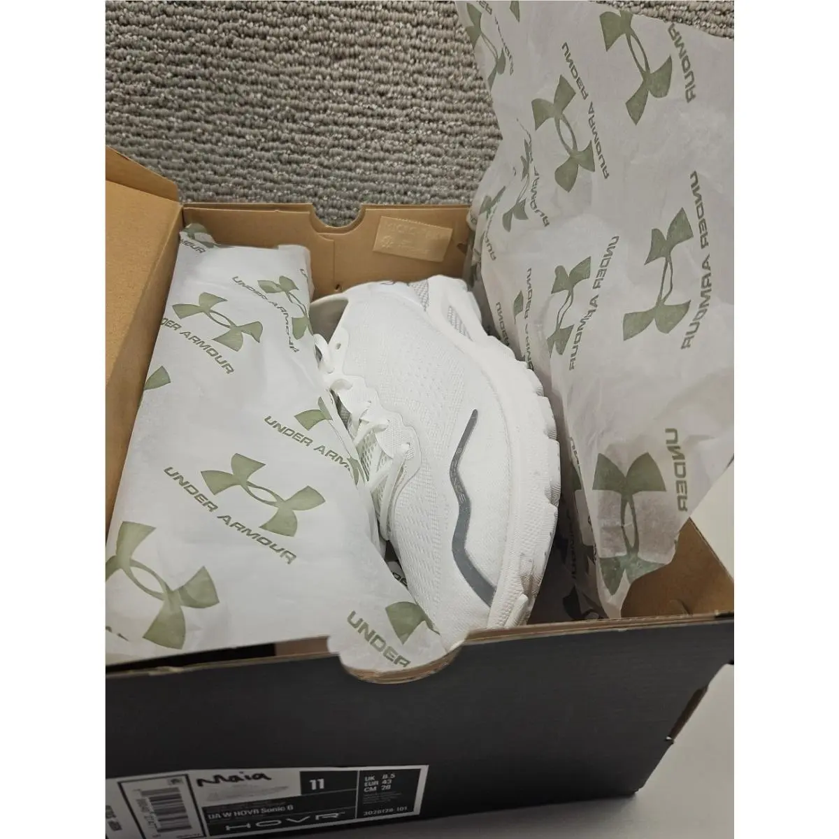 Under Armour shoes - Hovr Sonic 6 - Hovr Sonic - 3026128-101 - White (UPC: 196040274775) 1