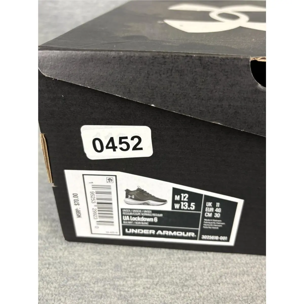 Under Armour shoes - Under Armour Lockdown 6 - Lockdown - 3025616-001 - Black 8