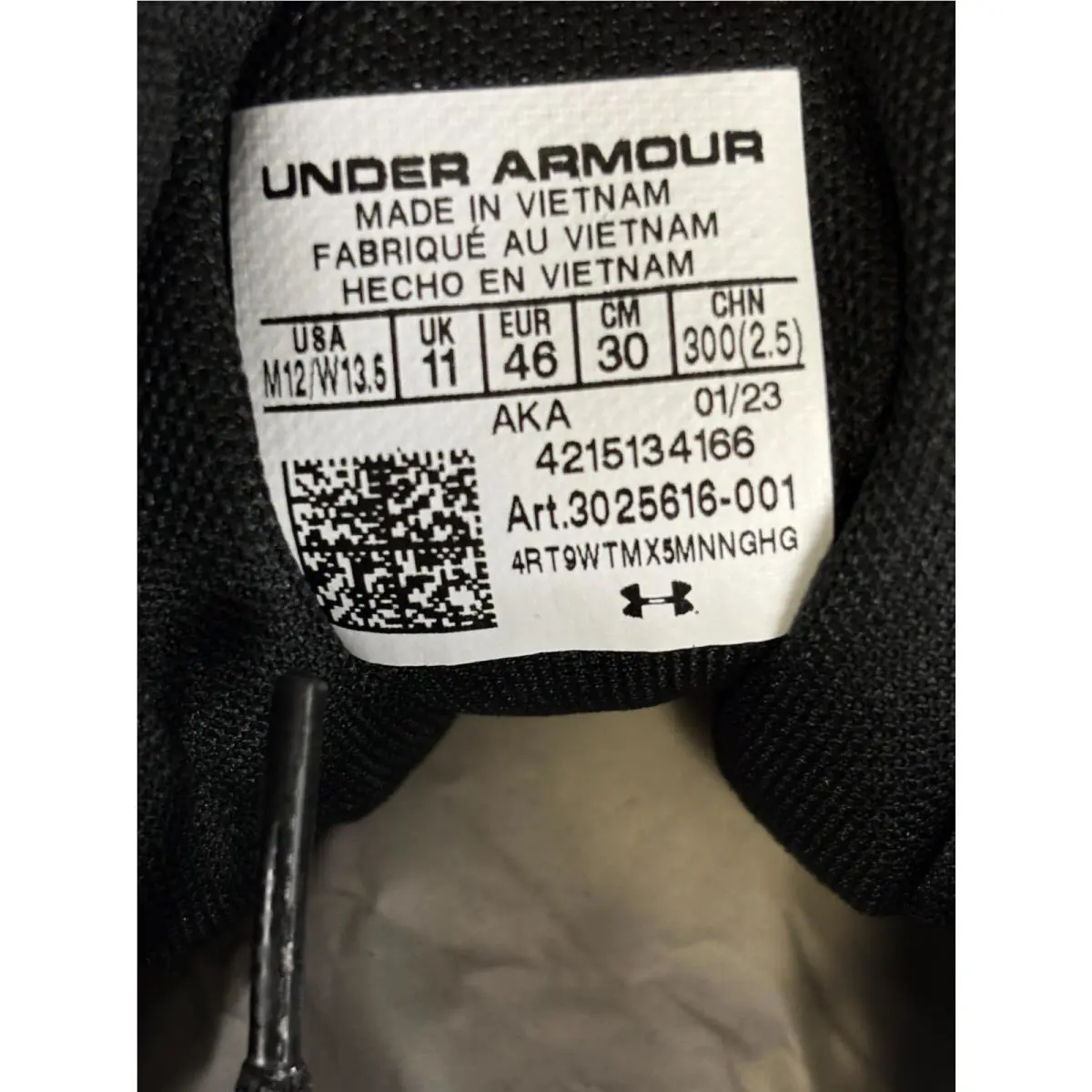 Under Armour shoes - Under Armour Lockdown 6 - Lockdown - 3025616-001 - Black 1