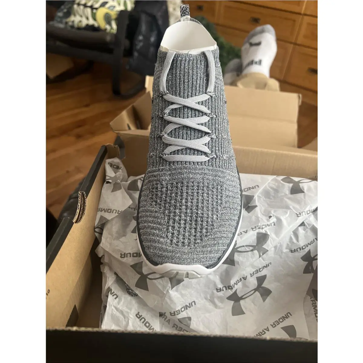 Under Armour shoes - Under Armour Slingflex - Slingflex - 3000135102 - Grey/Black, Main: Grey (UPC: 191169925003) 1