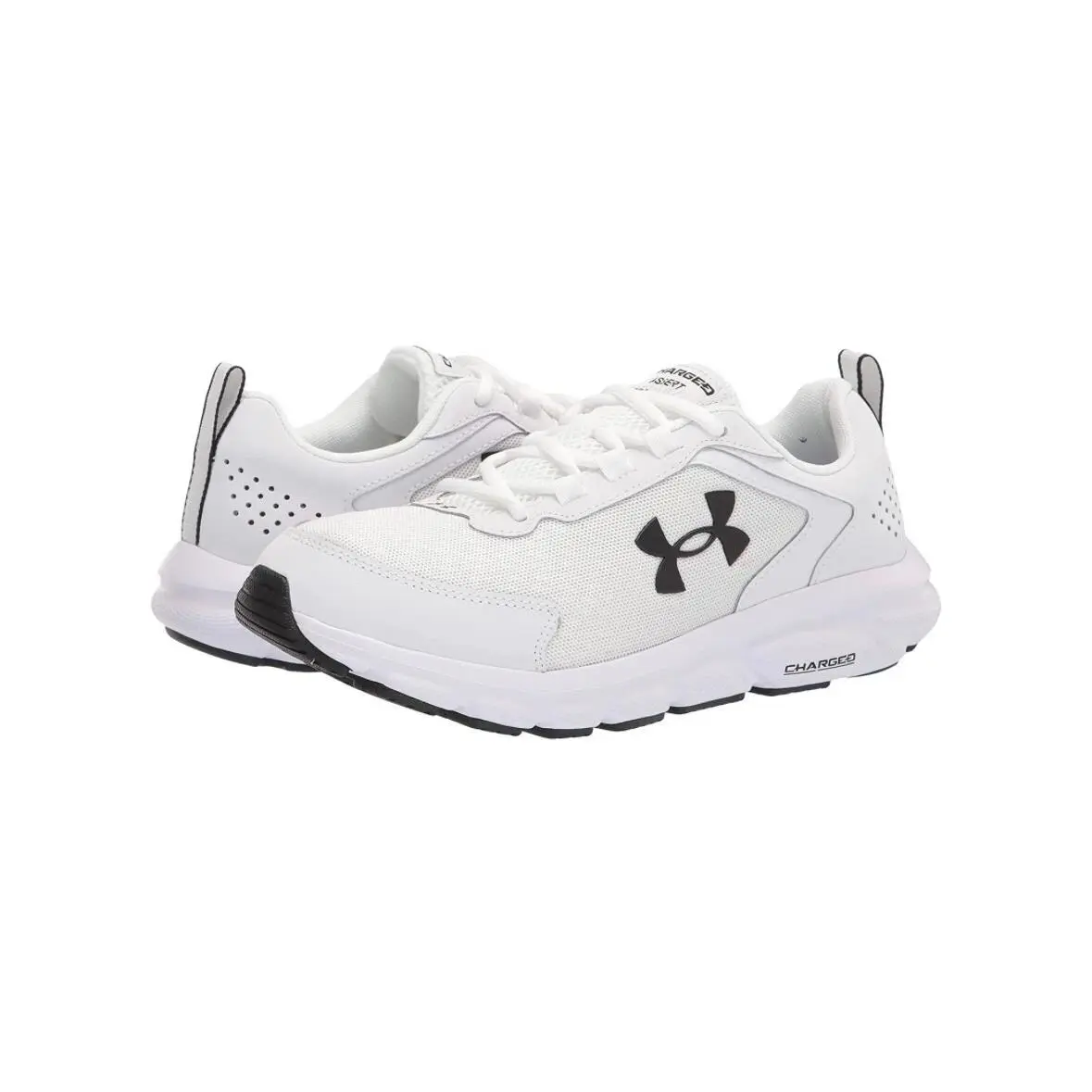 Under Armour Running Shoes Women Size 11 White Charged Assert 9 3024591-101