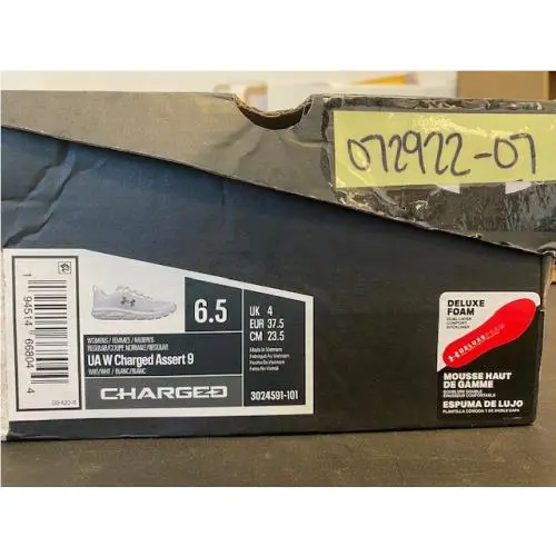 Under Armour shoes - Under Armour Charged Assert 9 - 3024591-101 - White 8