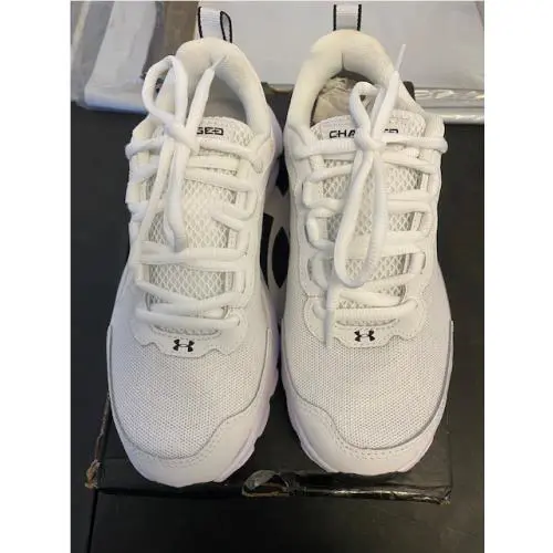 Under Armour shoes - Under Armour Charged Assert 9 - 3024591-101 - White 3