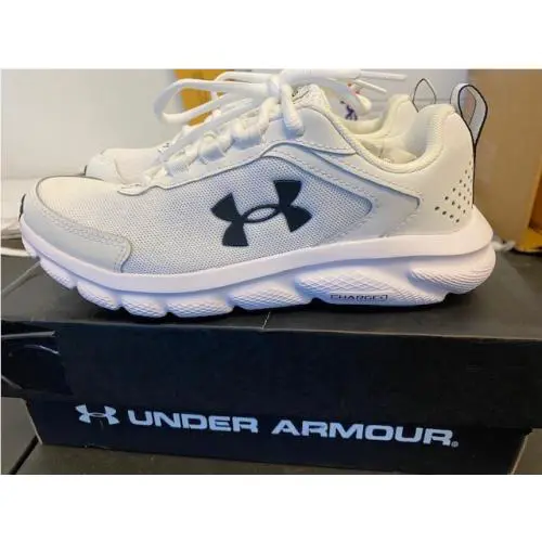 Under Armour shoes - Under Armour Charged Assert 9 - 3024591-101 - White 6