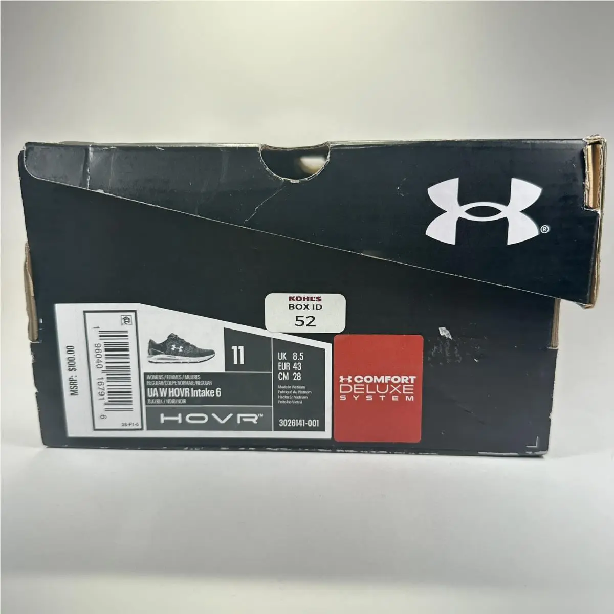 Under Armour shoes - 3026141001 - 3026141-001 - Black 12