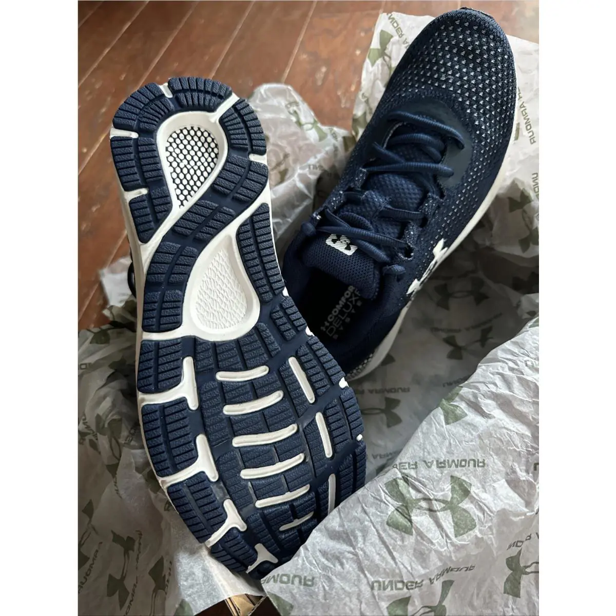 Under Armour shoes - HOVR Intake 6 - HOVR Intake - 3026134-402 - Blue/white (UPC: 0196884134396) 14