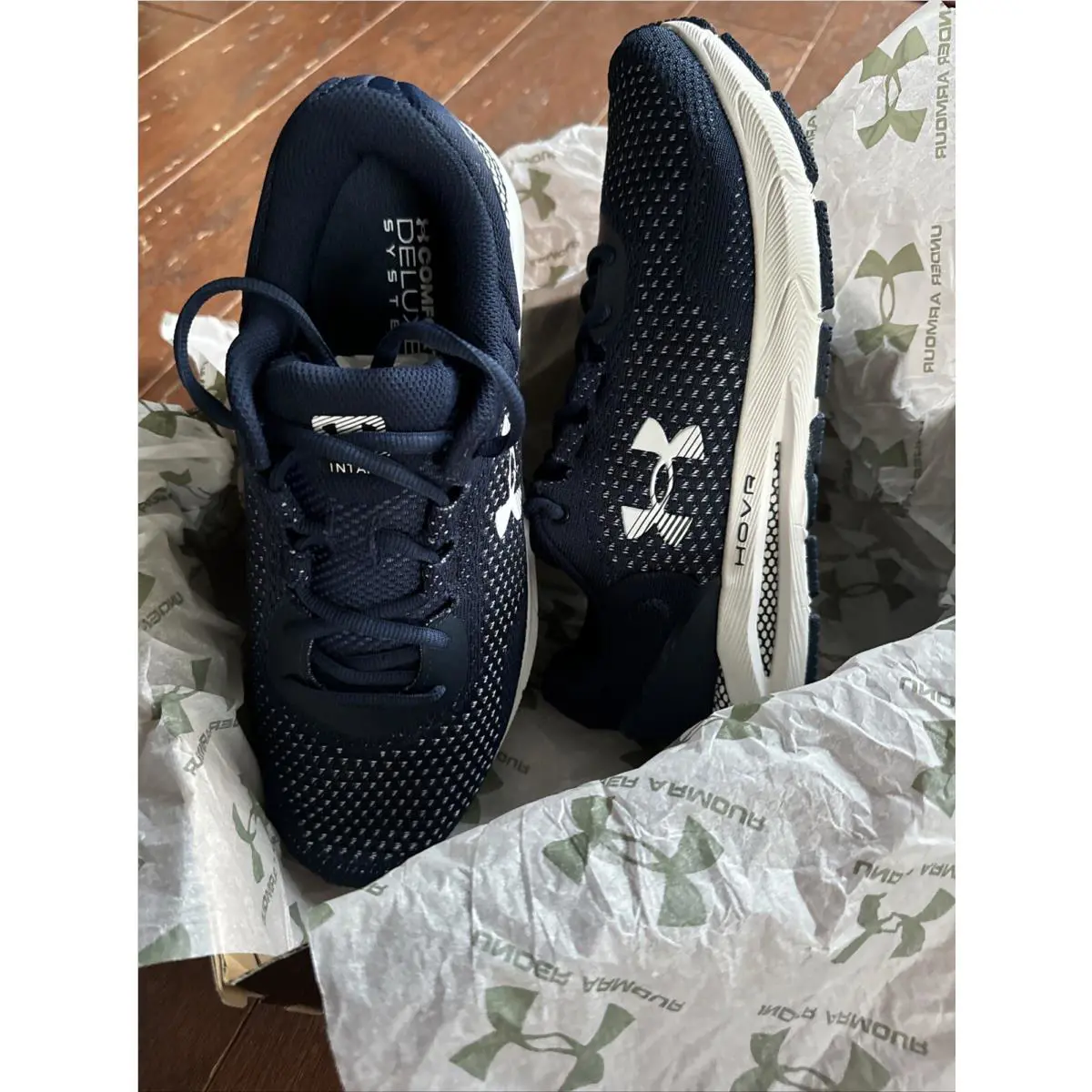 Under Armour shoes - HOVR Intake 6 - HOVR Intake - 3026134-402 - Blue/white (UPC: 0196884134396) 2