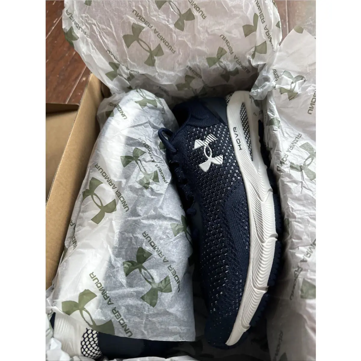 Under Armour shoes - HOVR Intake 6 - HOVR Intake - 3026134-402 - Blue/white (UPC: 0196884134396) 4