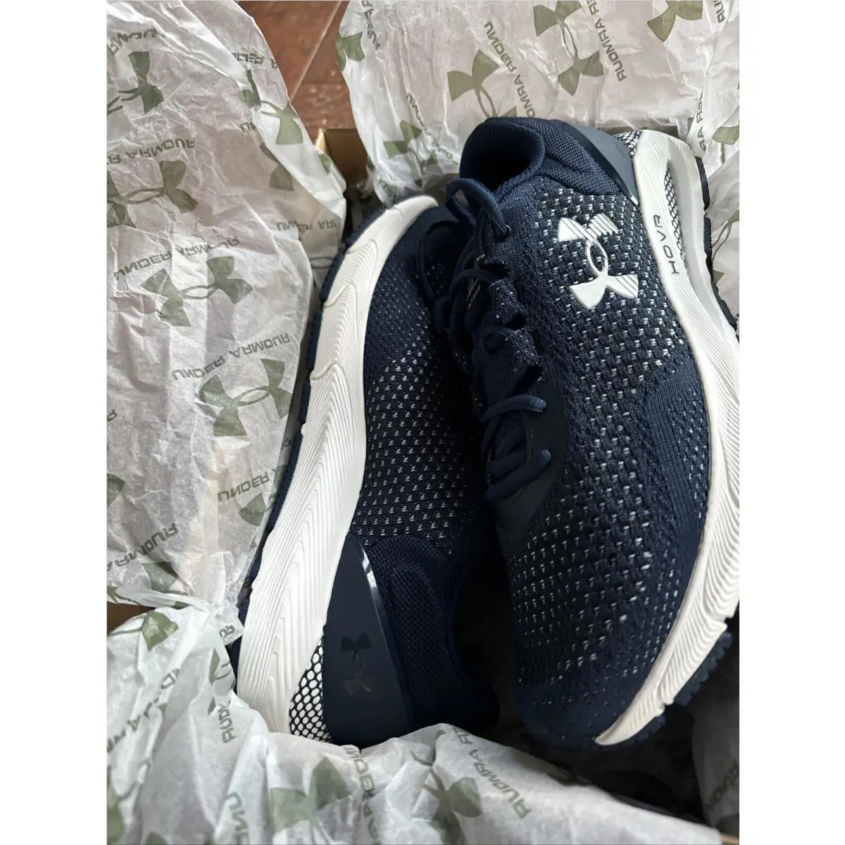 Under Armour shoes - HOVR Intake 6 - HOVR Intake - 3026134-402 - Blue/white (UPC: 0196884134396) 5