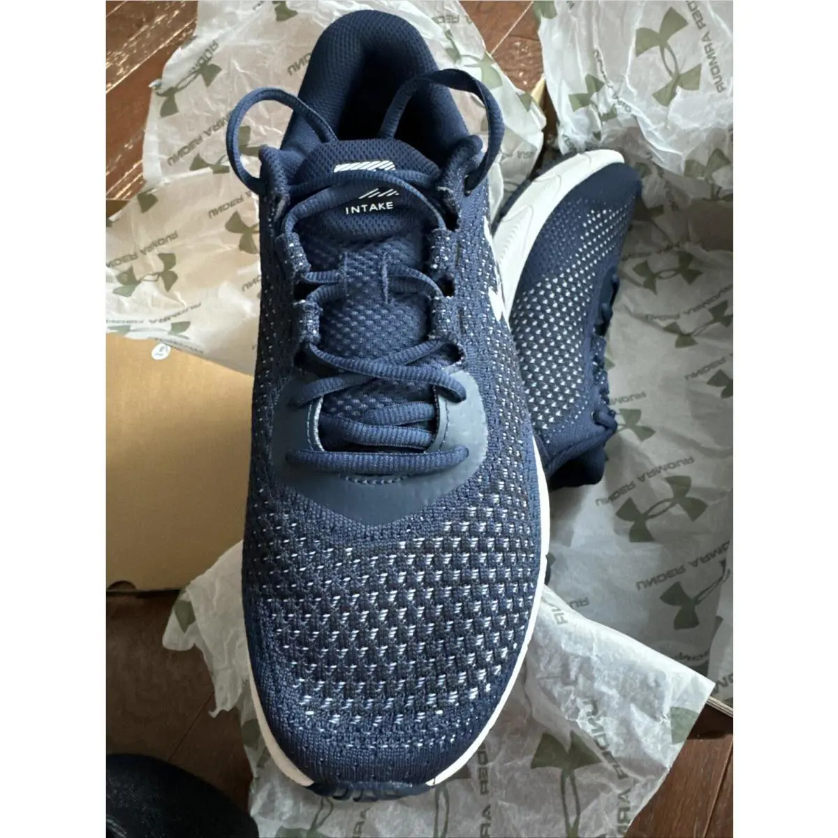 Under Armour shoes - HOVR Intake 6 - HOVR Intake - 3026134-402 - Blue/white (UPC: 0196884134396) 7