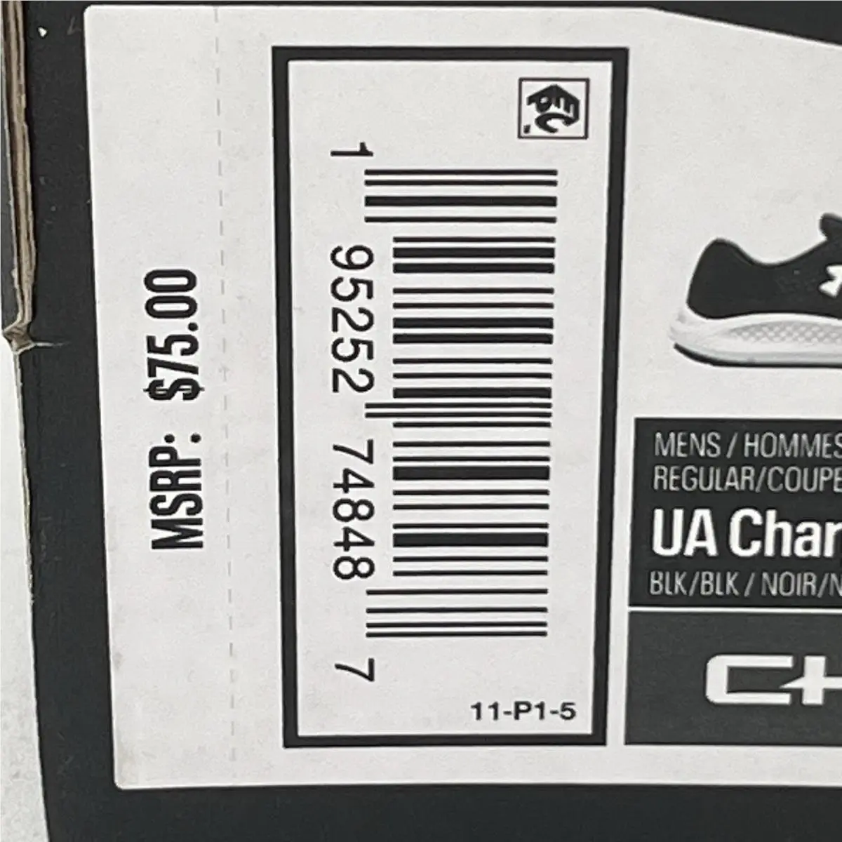 Under Armour shoes - Under Armour Charged Pursuit 3 - 3024889-001 - Black (UPC: 195252748487) 11