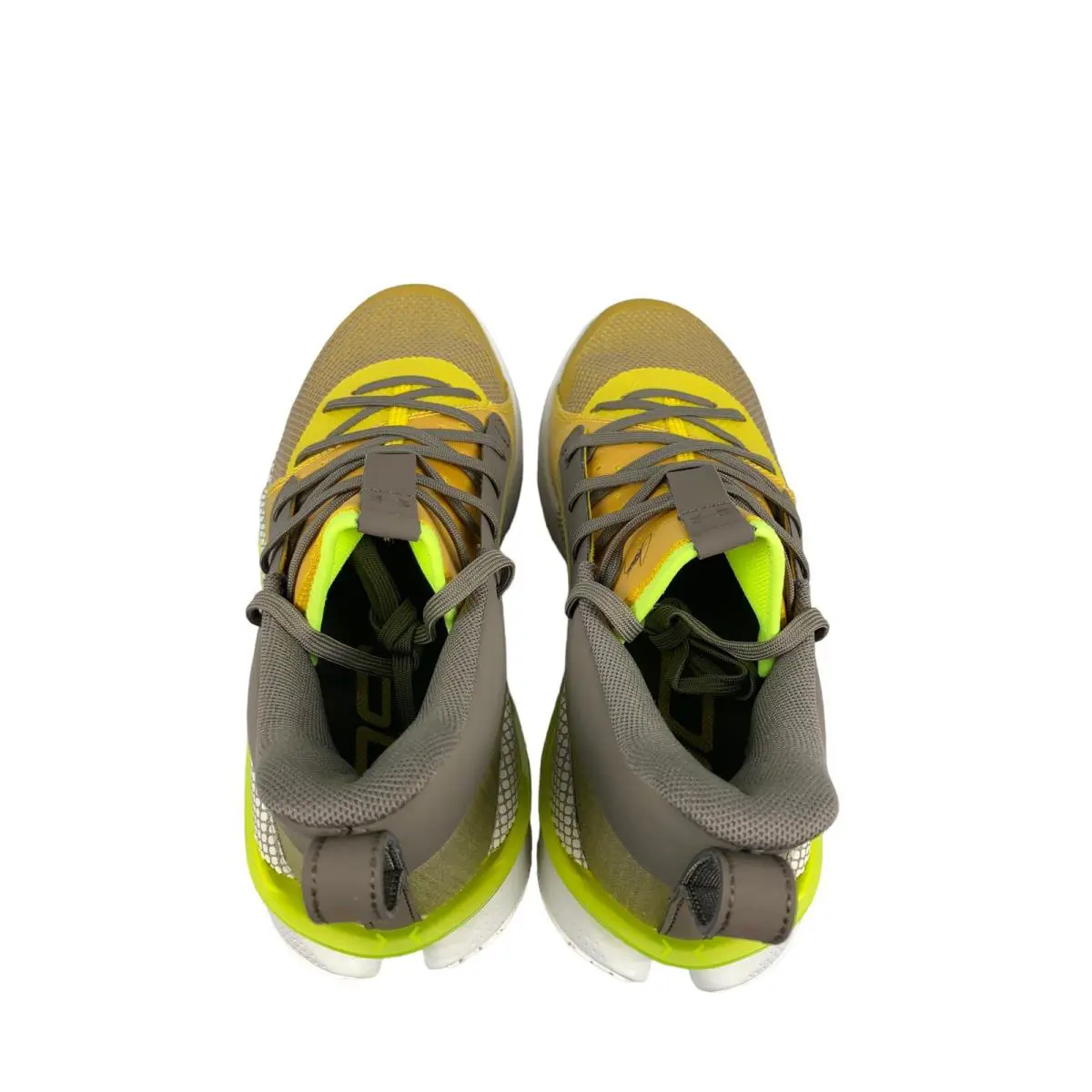 Under Armour shoes - Under Armour Curry 7 - Curry - 3021258405 - Yellow (UPC: 193444425741) 6