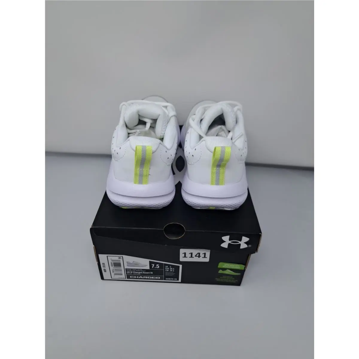Under Armour shoes - Under Armour Charged Assert 10 - 3026179-001 - Black 4