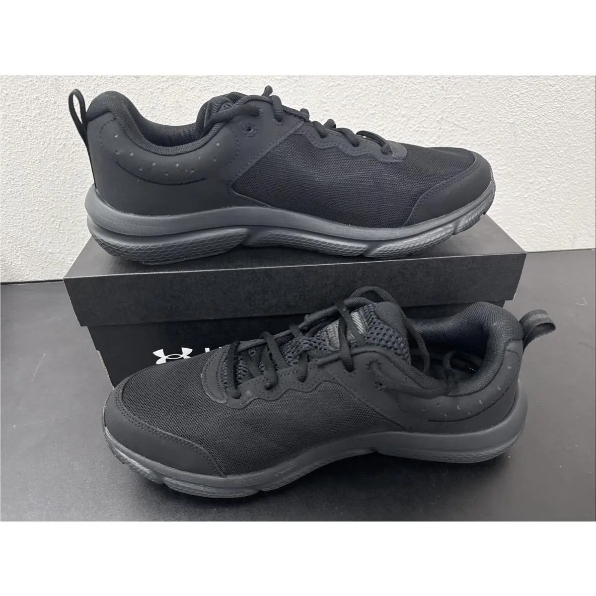 Under Armour shoes - Under Armour Charged Assert 10 - 3026175-004 - Black (UPC: 196040479156) 2