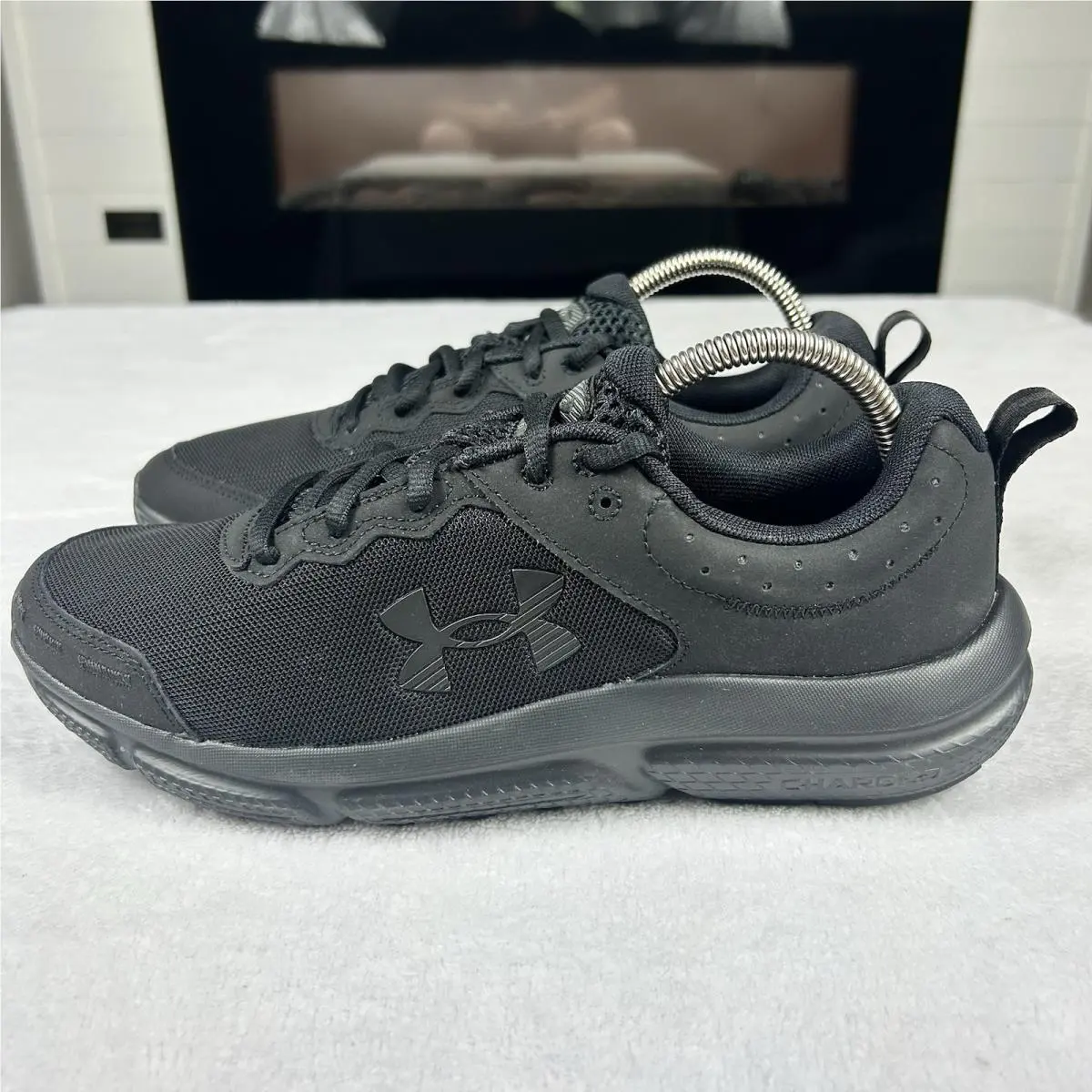 Under Armour shoes - Under Armour Charged Assert 10 - 3026175-004 - Black (UPC: 0196040479460) 1