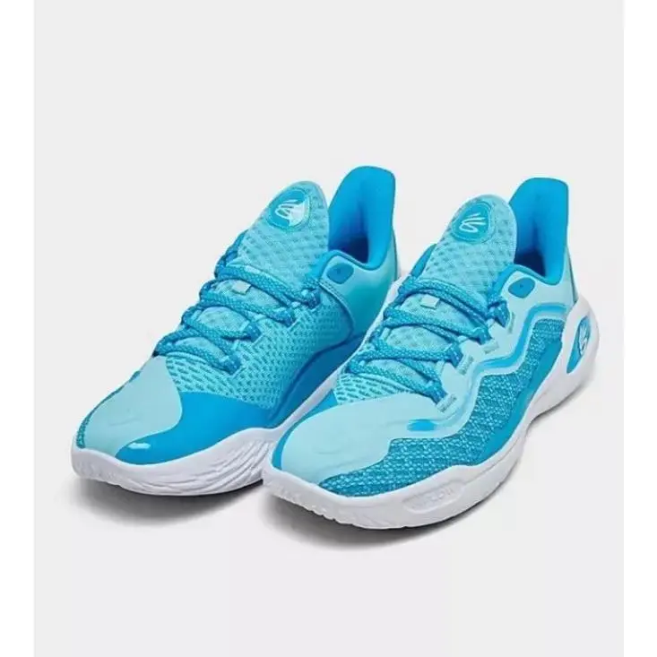Under Armour shoes - Under Armour Curry 11 - Curry - 3027725-400 - Blue, Manufacturer: blue/ white (UPC: 196885666797) 0