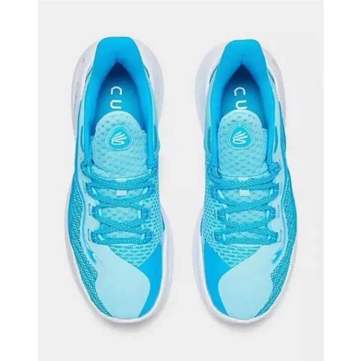 Under Armour shoes - Under Armour Curry 11 - Curry - 3027725-400 - Blue, Manufacturer: blue/ white (UPC: 196885666797) 2