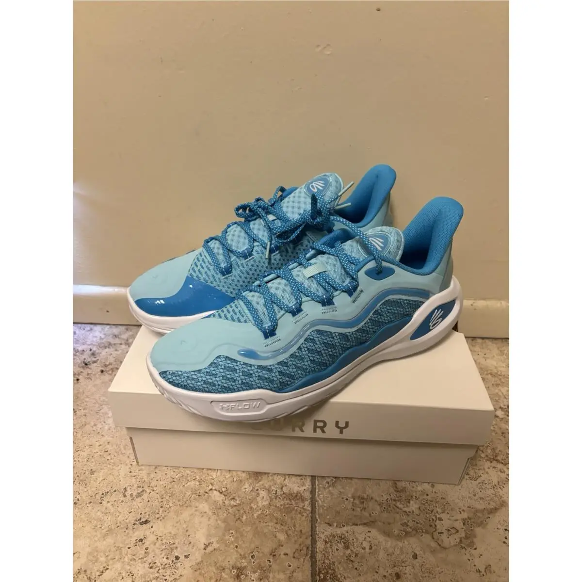 Under Armour Curry 11 `mouthguard` 3027725-400 Basketball Size 13