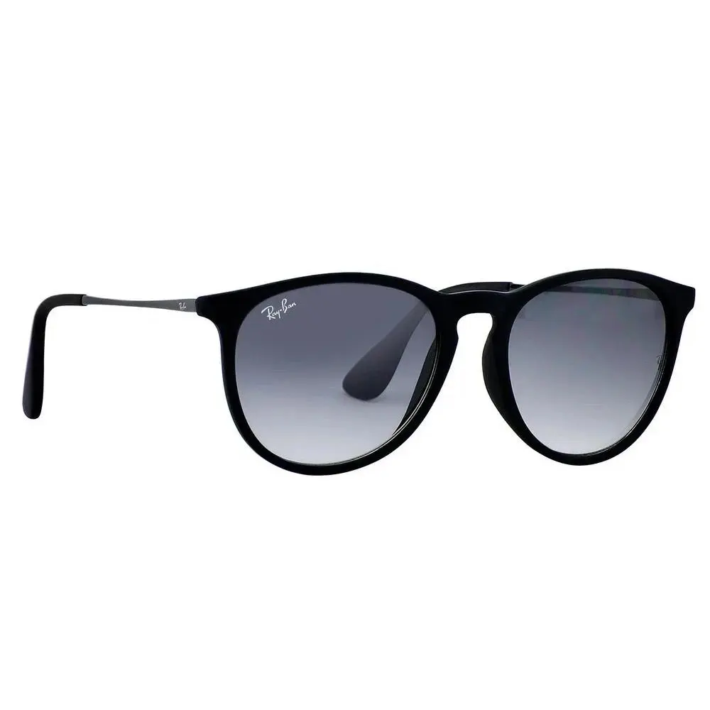 Ray-ban RB4171 Erika Grey Gradient Lens Matte Black Frame 54mm Women Sunglasses