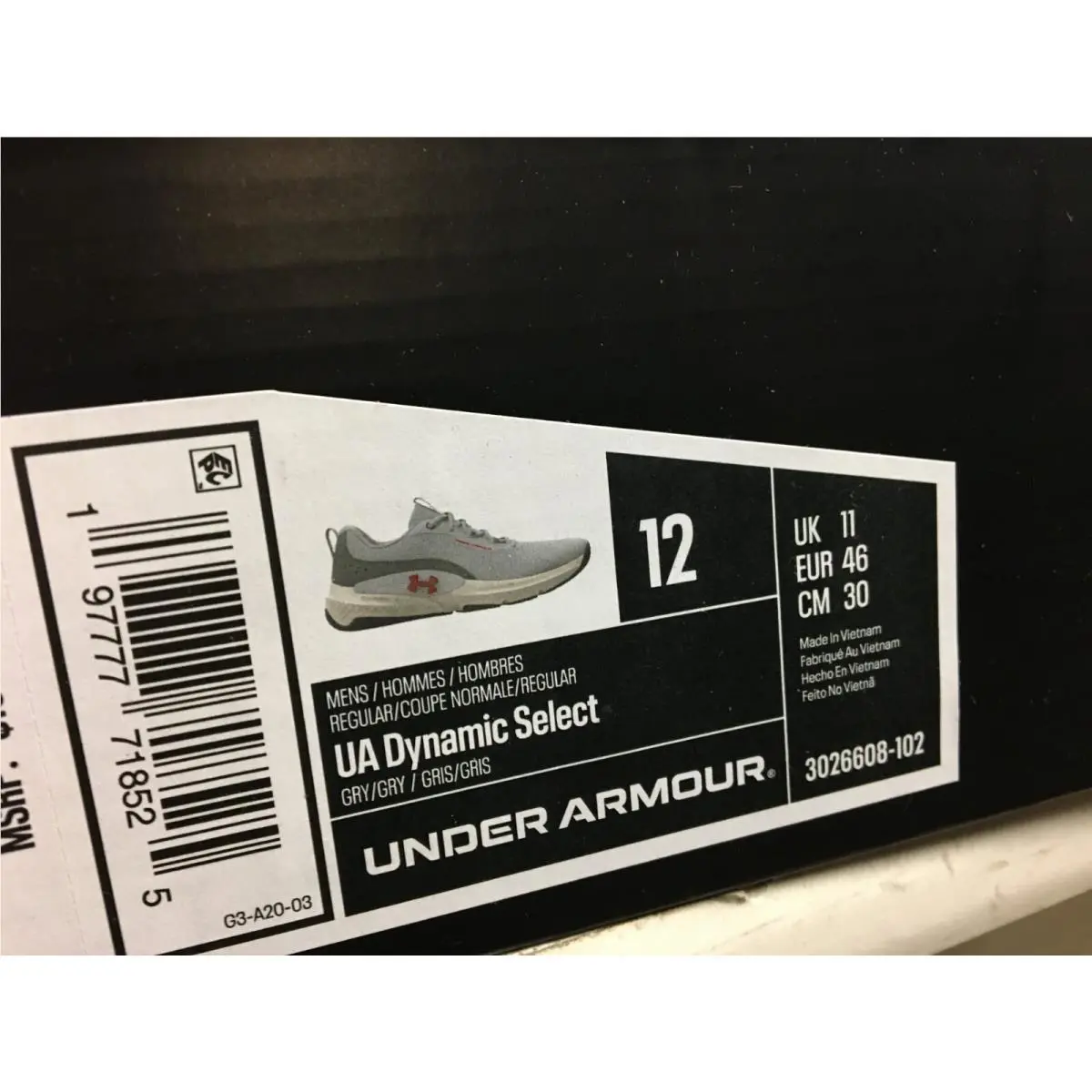 Under Armour shoes - 3026608 - 3026608 - Gray Red 5