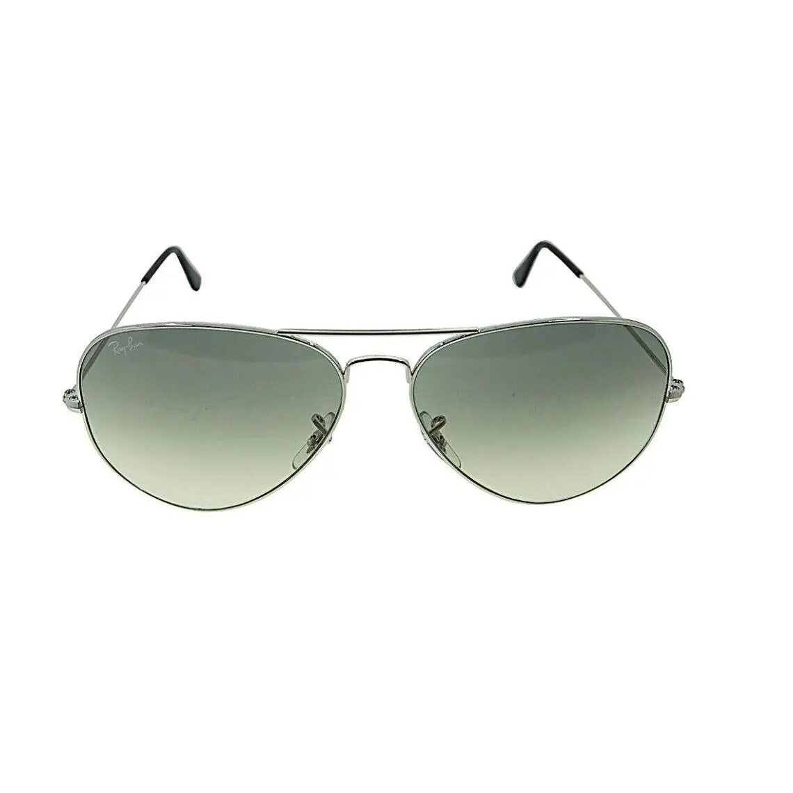 Ray Ban Aviator Gradient Sunglasses RB3025 003/32 - Frame: Silver, Lens: Light Silver Gradient