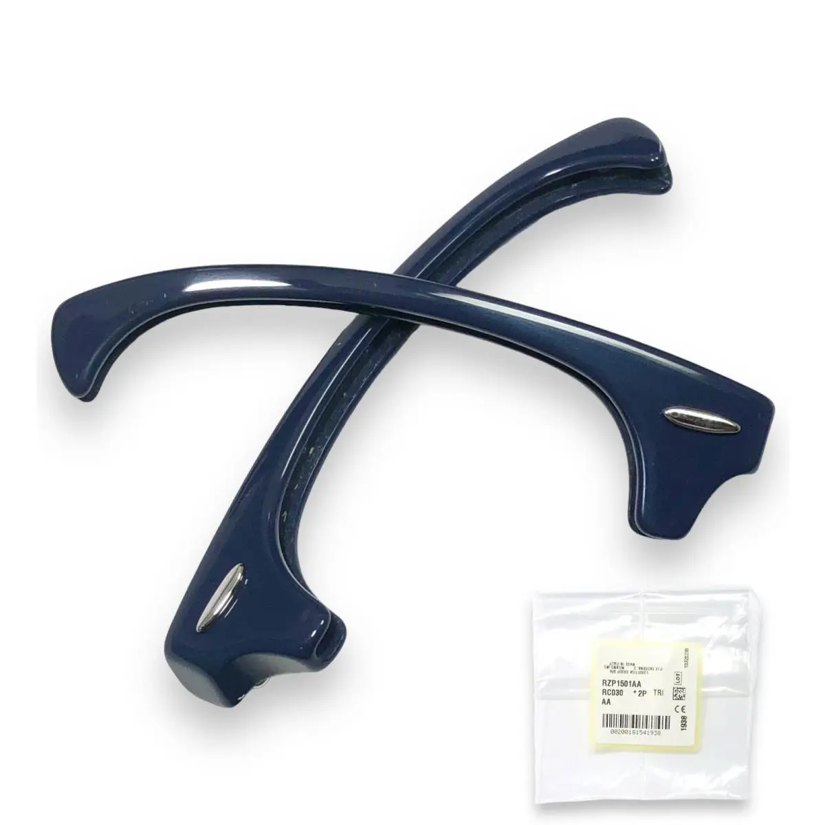 Ray Ban RB3016 Clubmaster Replacement Navy Blue Front Plastic Browbar Size 49mm - Navy Blue