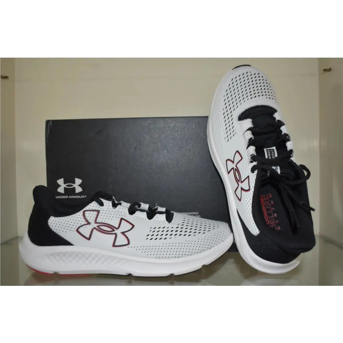 Under Armour shoes - Under Armour Charged Pursuit 3 - 3026518 101 - White (UPC: 196883921768) 0