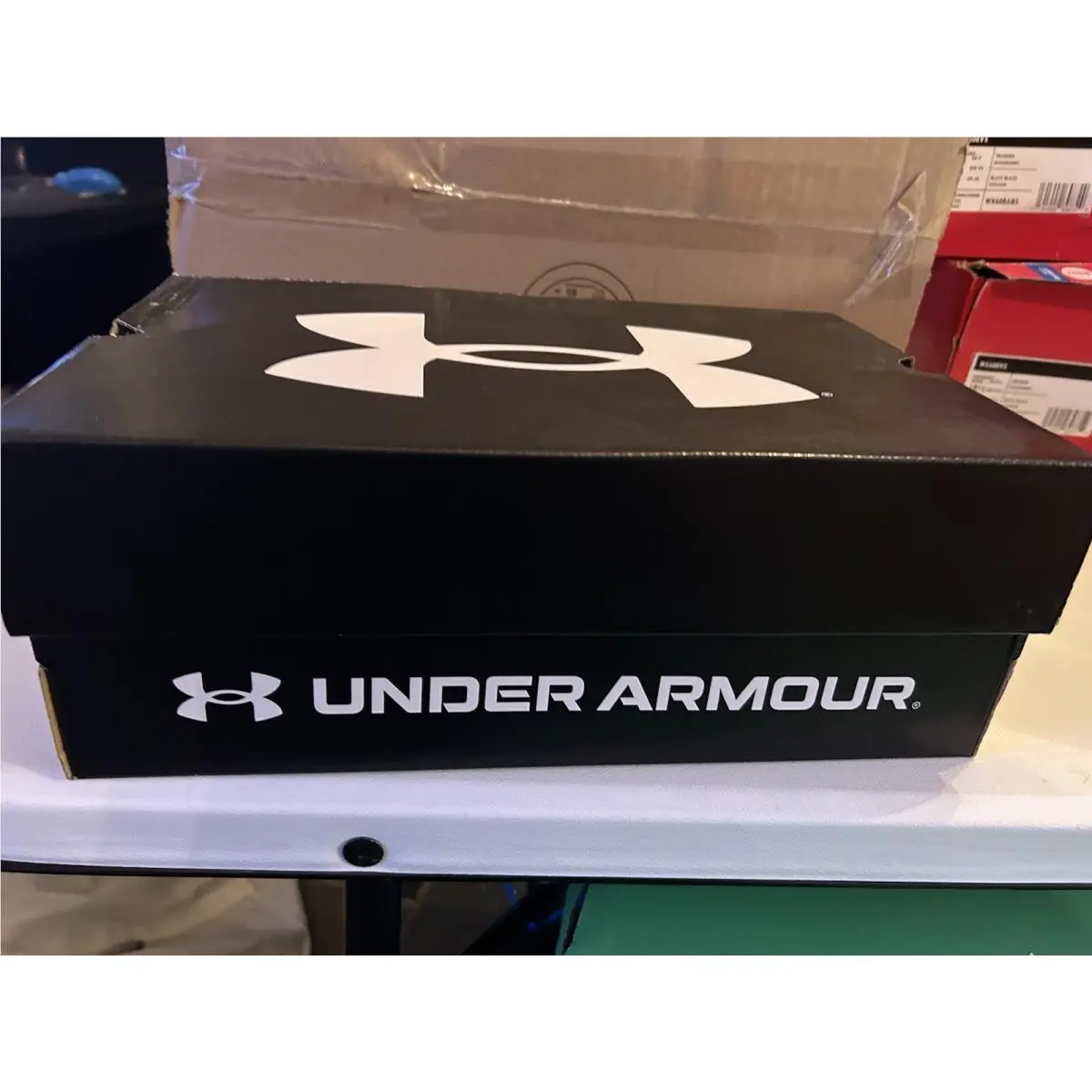 Under Armour shoes - HOVR Intake 6 - HOVR Intake - 3026134-001 - Black/White (UPC: 0196039886569) 2