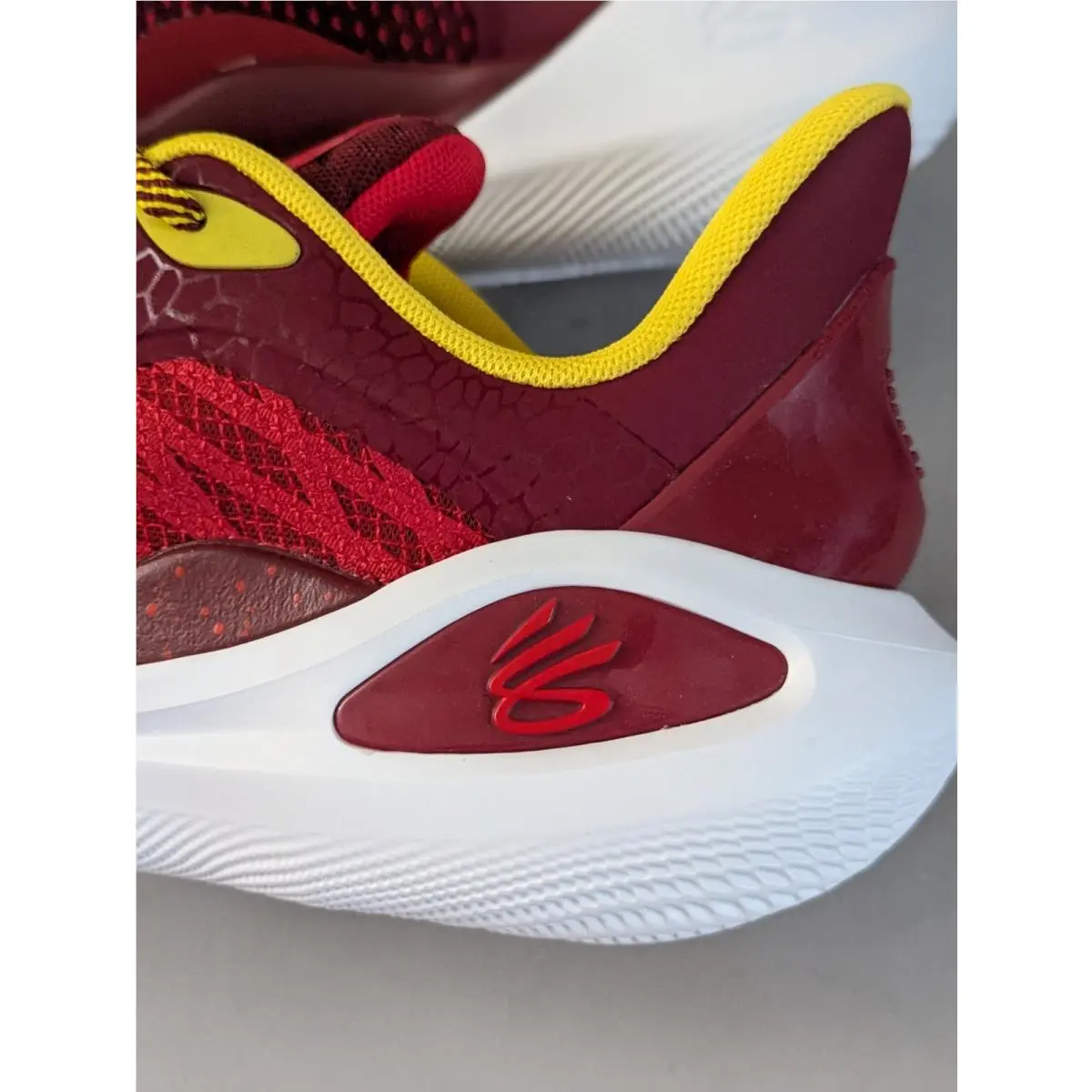 Under Armour shoes - Under Armour Curry 11 - Curry - 3026618-600 - Red (UPC: 196884538033) 12