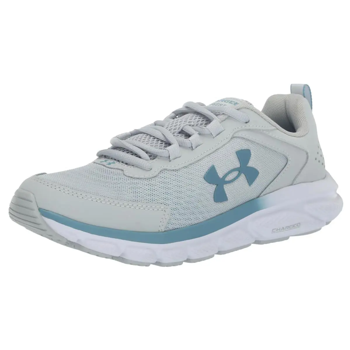 Women`s Charged Assert Style 3024591-120 Color Halo Gray Size 6 by Under Armour