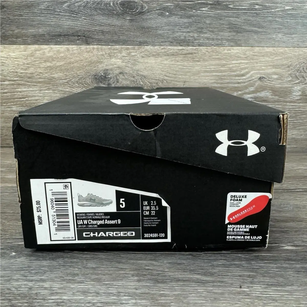 Under Armour shoes - Under Armour Charged Assert 9 - 3024591-120 - Gray 14