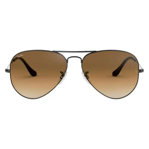 Ray-ban RB3025 004/51 Gunmetal Aviator Gradient Light Brown 58-14-135