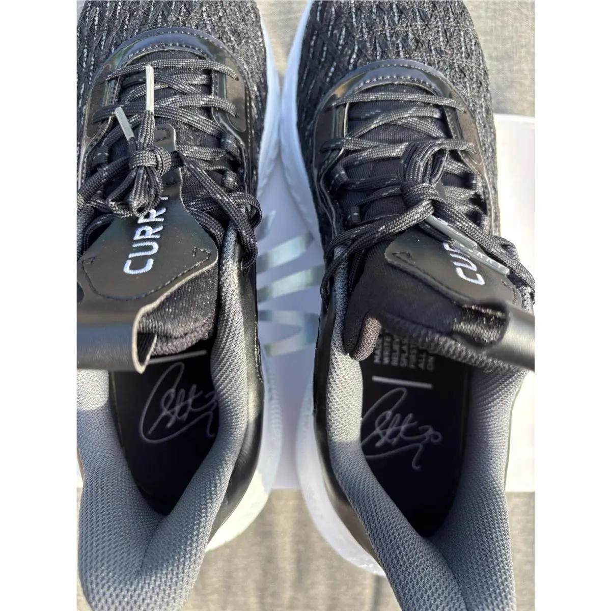Under Armour shoes - Under Armour Curry 9 - Curry - 3025631-001 - Black (UPC: 0196039308313) 3