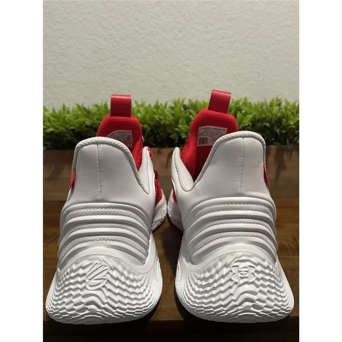 Under Armour shoes - Under Armour Curry Flow 9 - 3025631001 - Red (UPC: 0196039308665) 2
