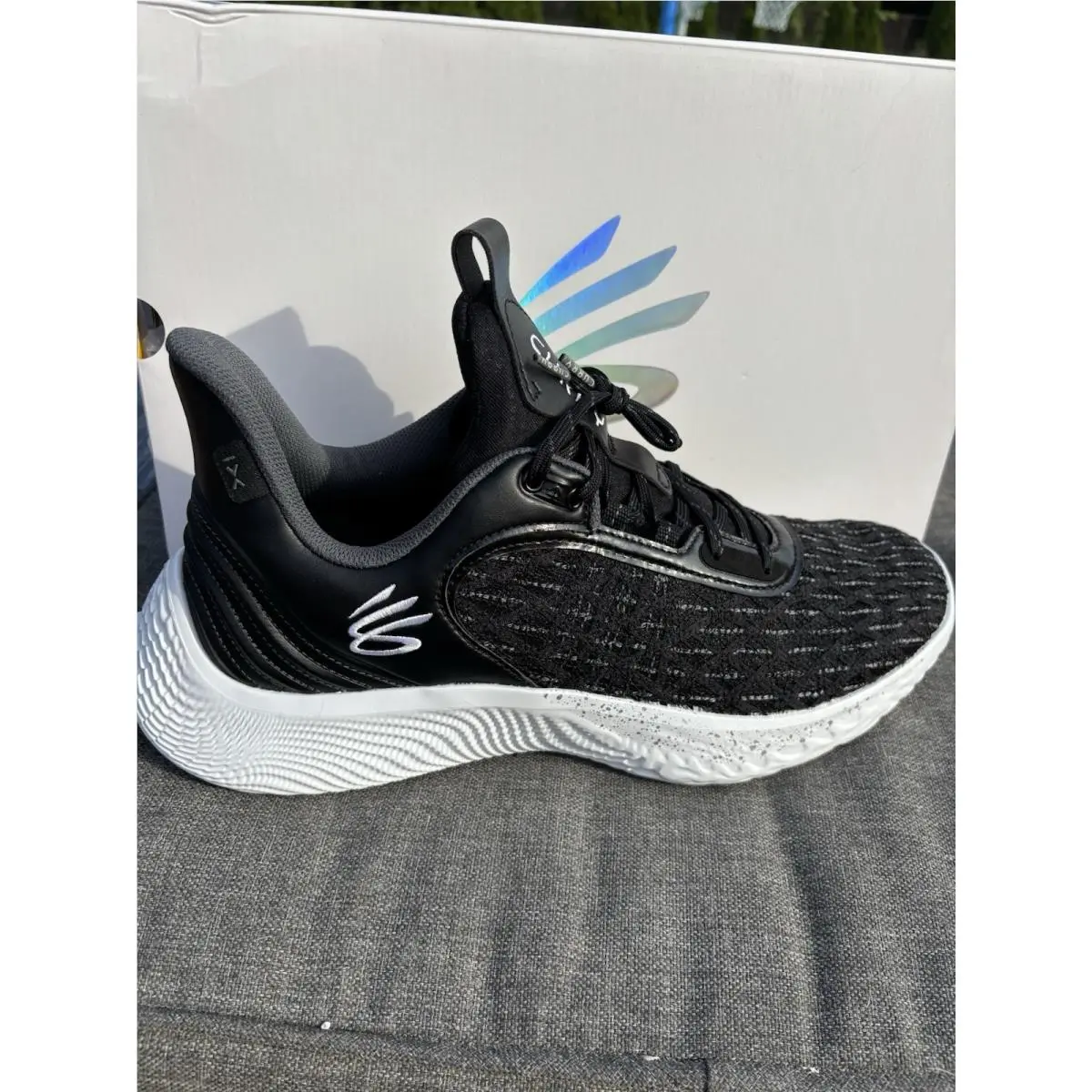 Under Armour Team Curry 9 Flow `black` 3025631-001 Basketball Size 13