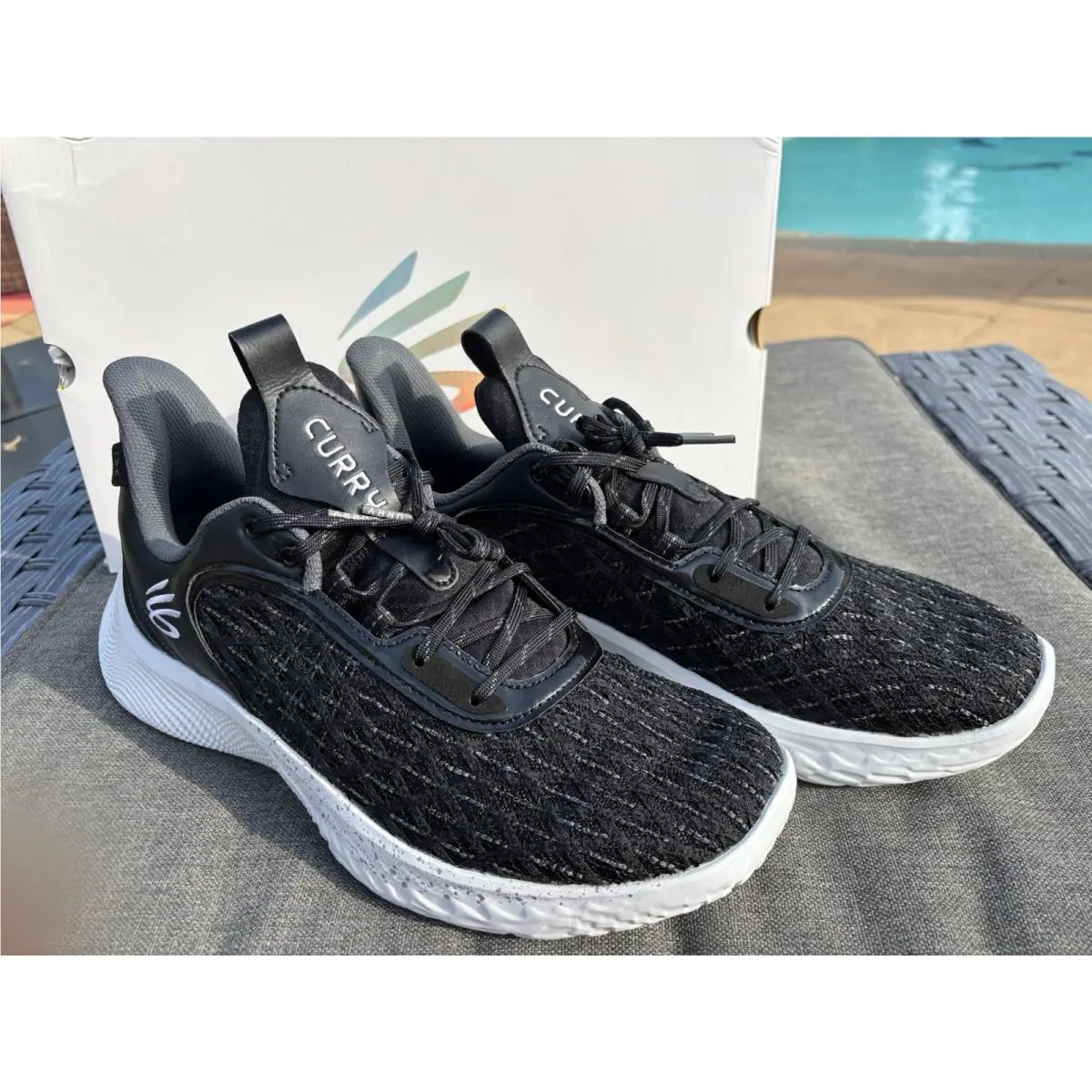 Under Armour shoes - Under Armour Curry 9 - Curry - 3025631-001 - Black (UPC: 0196039308313) 0