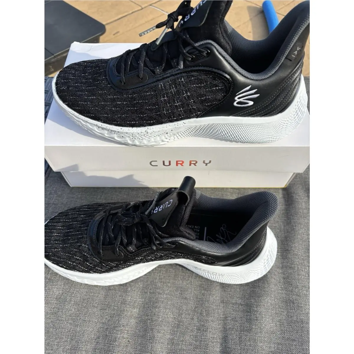 Under Armour shoes - Under Armour Curry 9 - Curry - 3025631-001 - Black (UPC: 0196039308313) 1