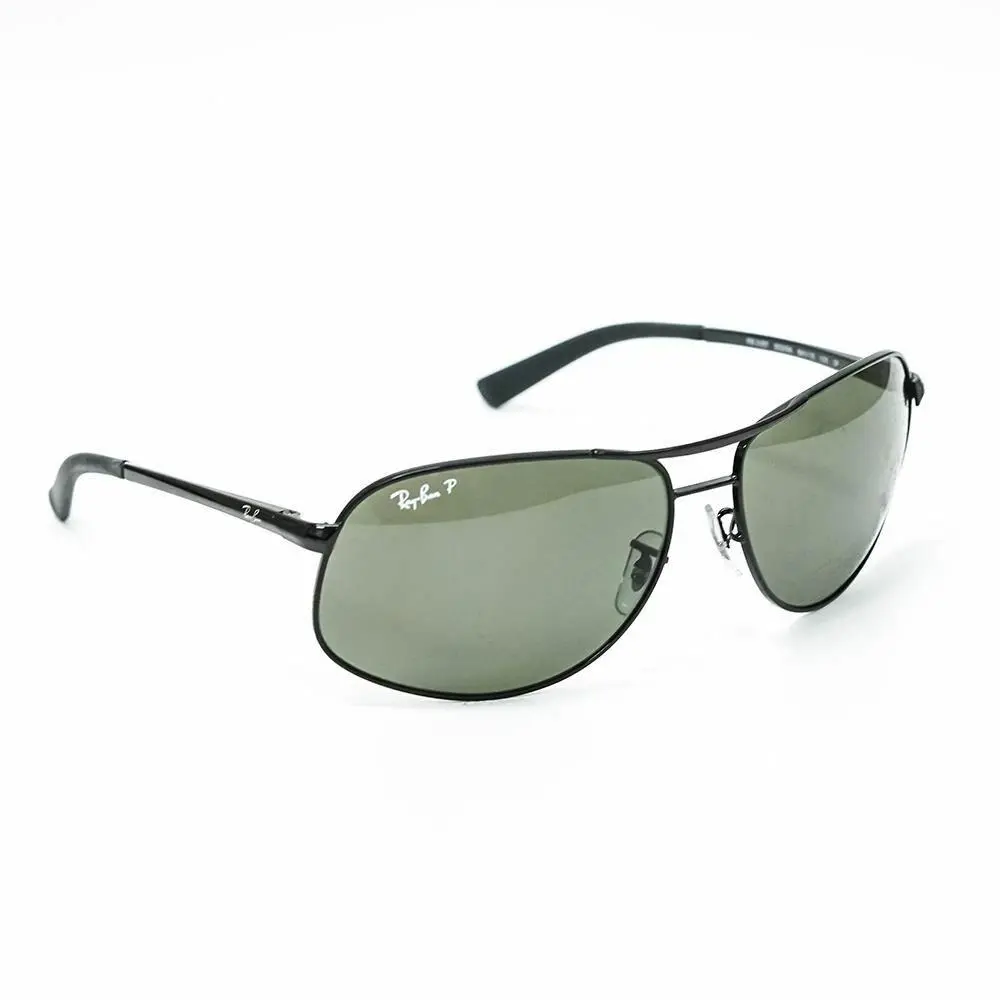 Ray-ban Unisex Sunglasses W/green Polarized Lens RB3387 002/9A