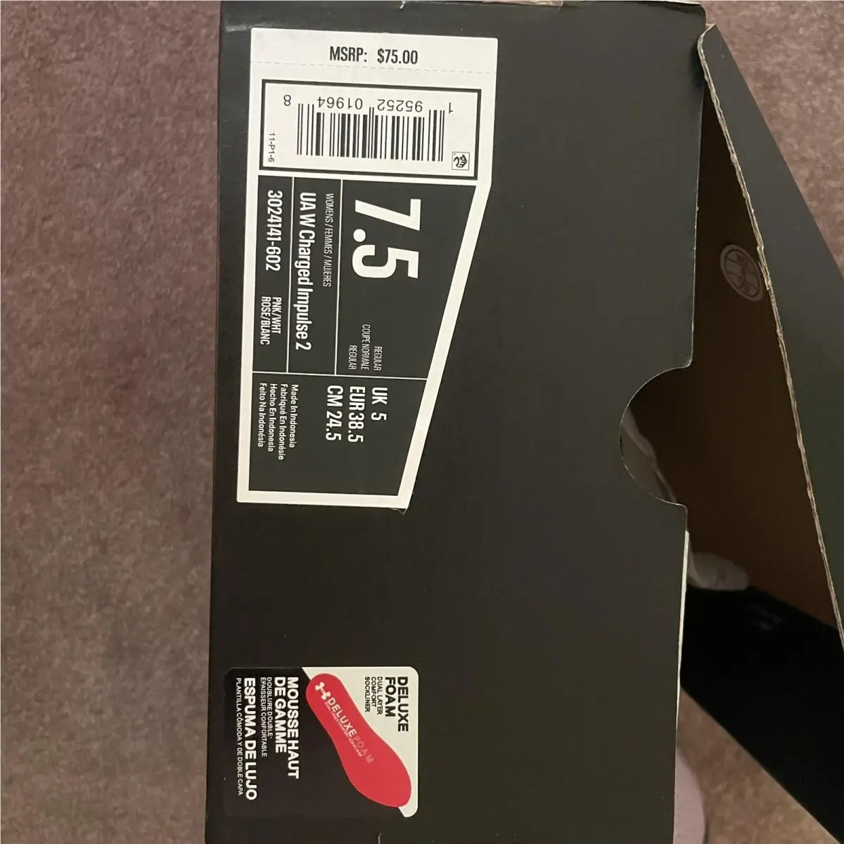 Under Armour shoes - Under Armour Charged Impulse 2 - Running - Pink 2