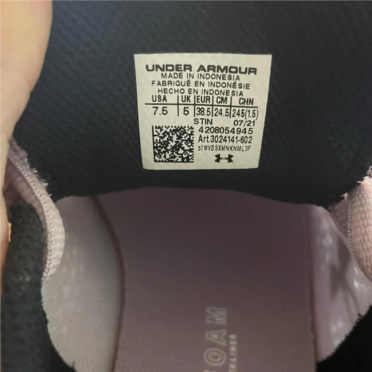 Under Armour shoes - Under Armour Charged Impulse 2 - Running - Pink 5