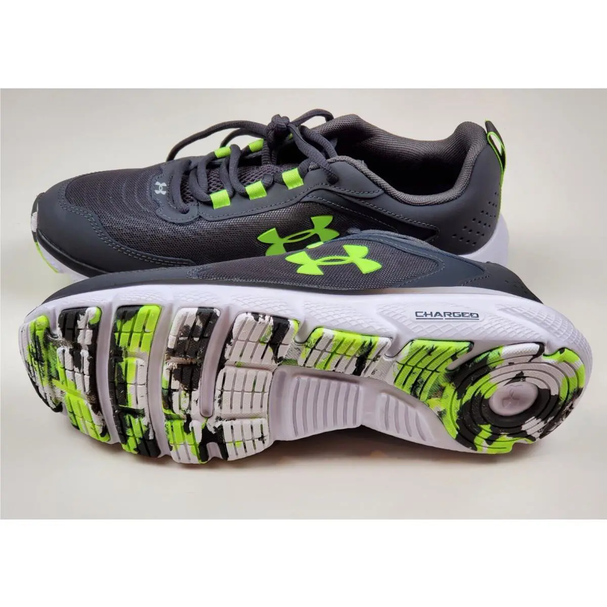 Under Armour shoes - Charged Assert 9 Marble - Charged Assert Marble - 3024852-101 - Black (UPC: 195252758721) 0