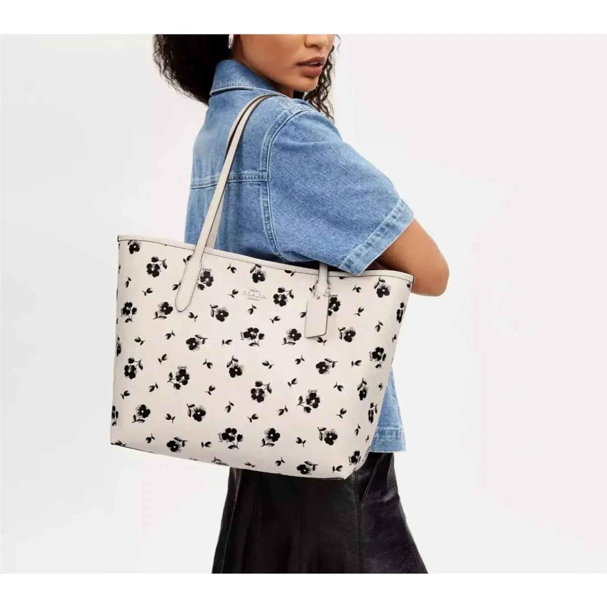 Coach  bag  - Coach City - City - CP073 Floral, Exterior: Multicolor