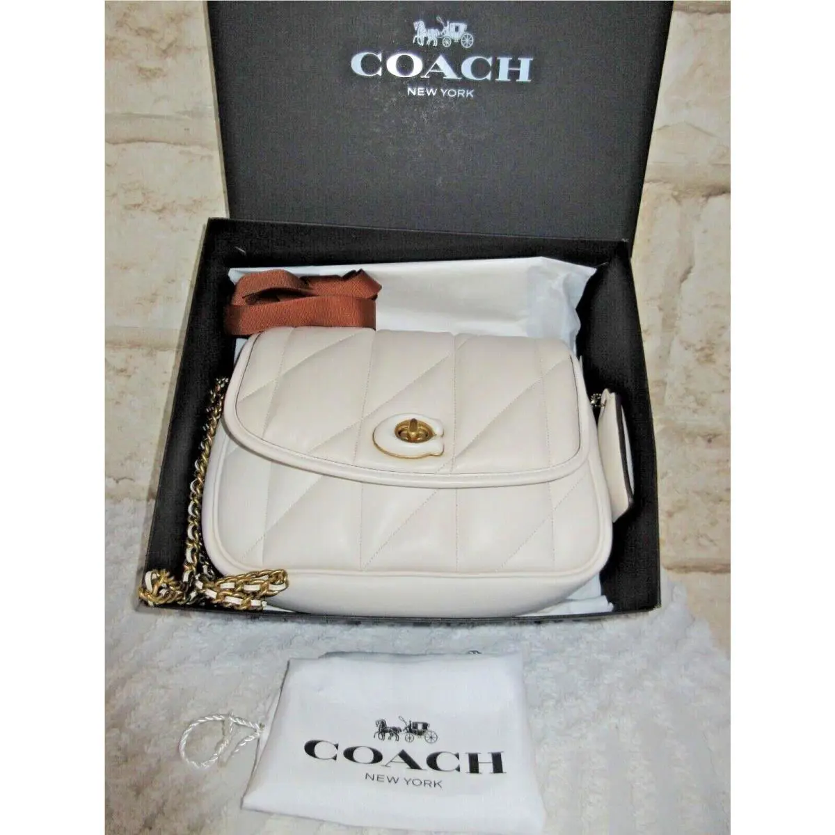 Pillow Madison Shoulder Bag Pillow Quilting Chalk Med Bag Set Options Madison Quilted Pillow Chalk Leather MED by Coach