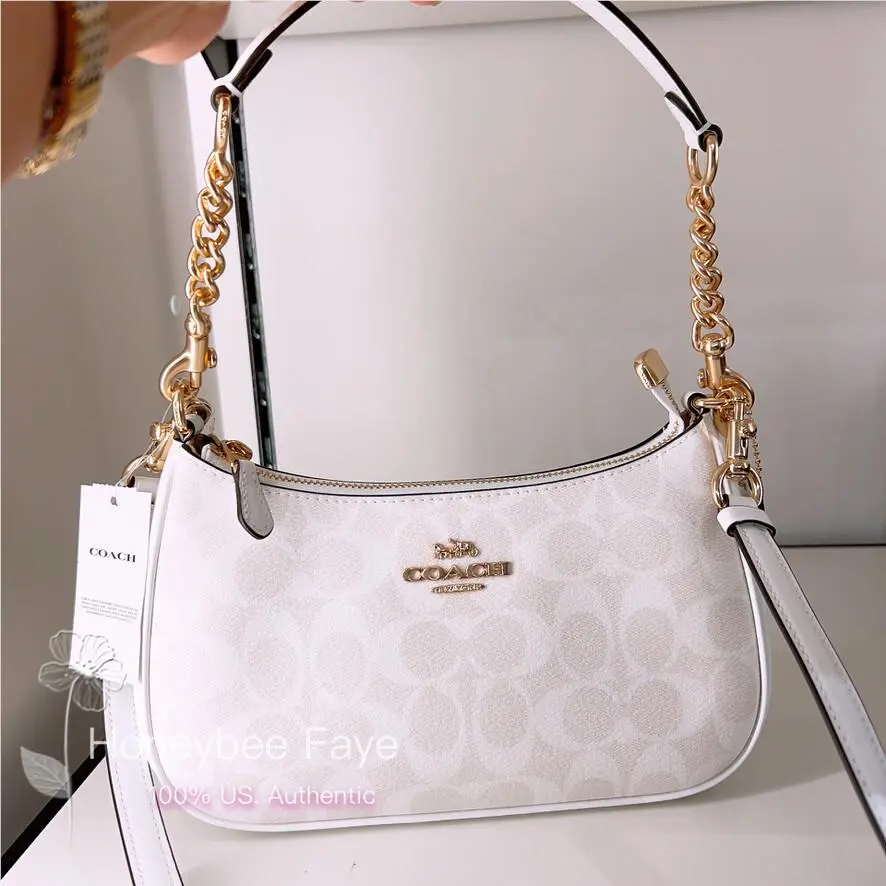Teri Shoulder Bag In Signature Canvas CA548/CC323/CA176/cv933 by Coach