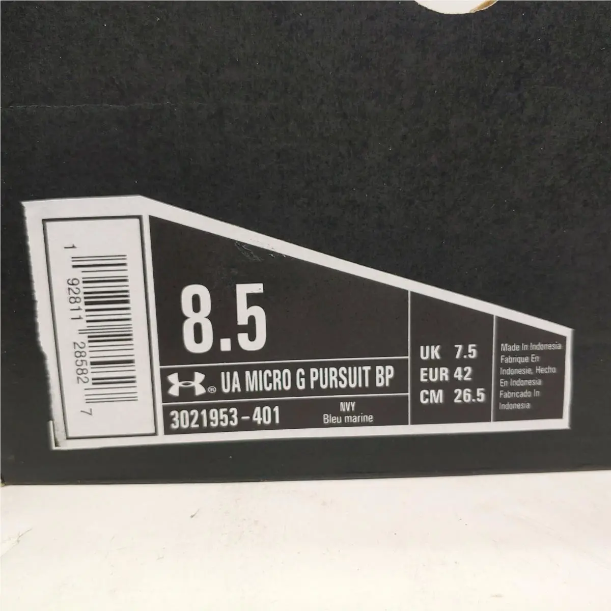 Under Armour shoes - Under Armour Micro G Pursuit - 3021953-401 - Blue (UPC: 192811285827) 7