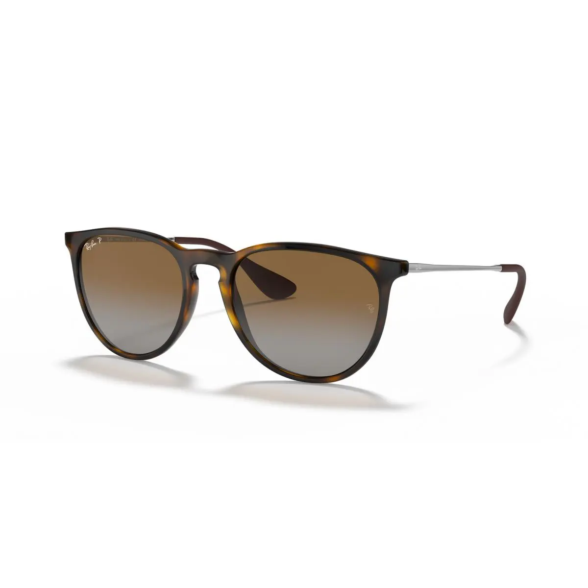 Ray-ban Erika Havana/polarized Brown Gradient 54 mm Sunglasses RB4171 710/T5