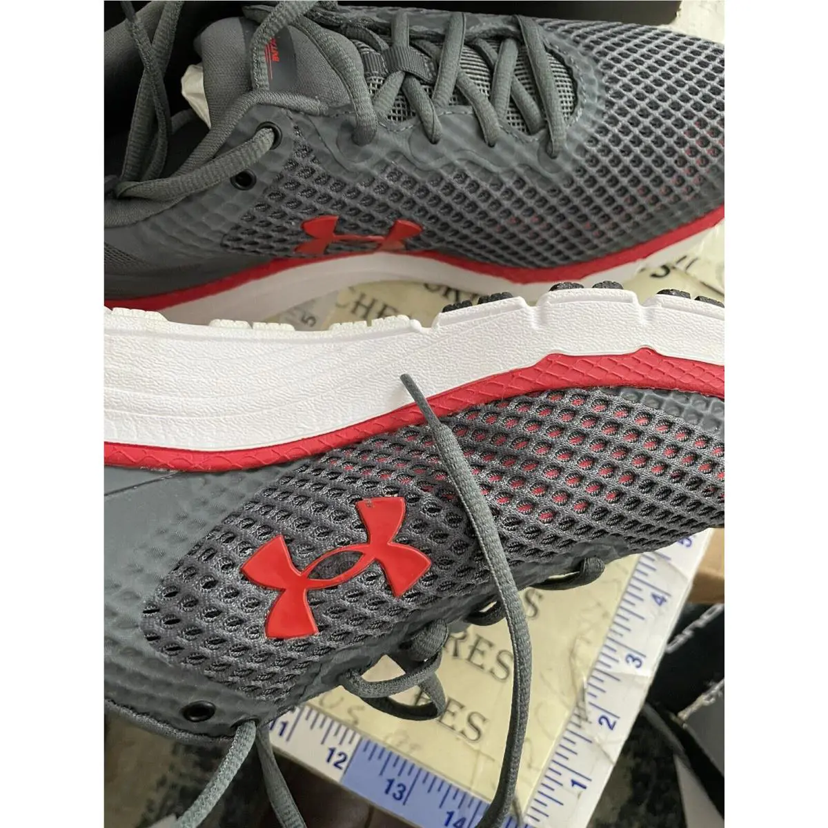Under Armour shoes - 3023549 - 3023549 - Gry Red Multi (UPC: 0195252751166) 0