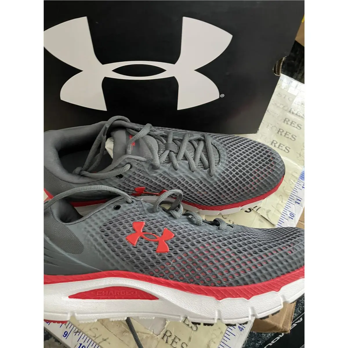 Under Armour shoes - 3023549 - 3023549 - Gry Red Multi (UPC: 0195252751166) 4