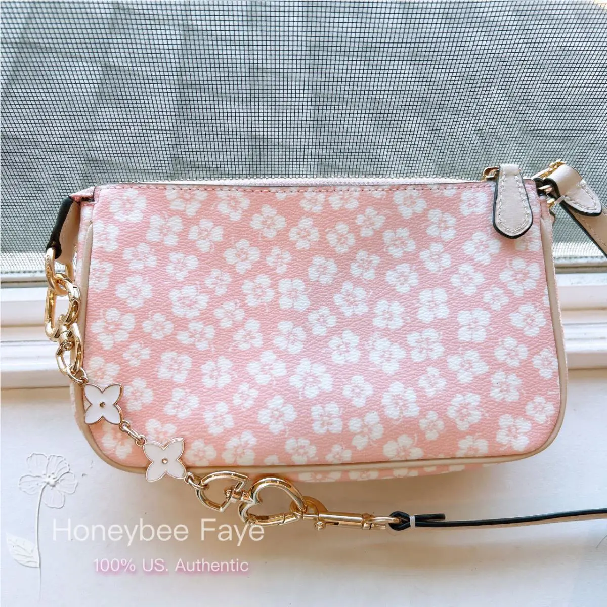 Coach  bag  - Coach Nolita - Nolita - Exterior: GOLD/PINK MULTI