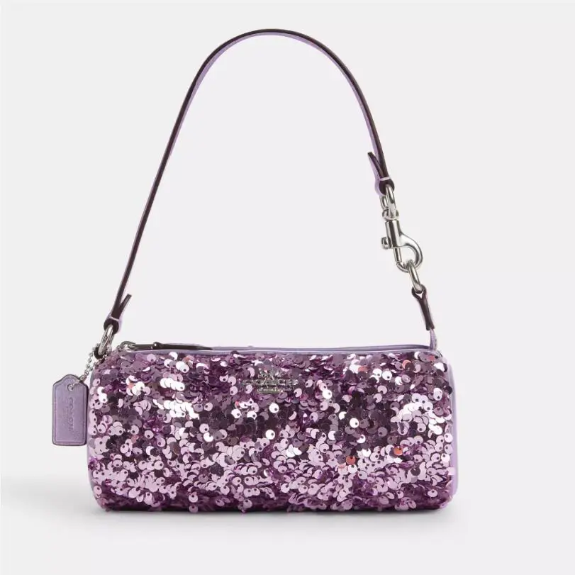 Coach Nolita Barrel Bag Silver/lilac